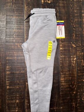 Champion Kids Light Gray Jogger Sweatpants